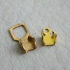 他のイメージ1: 2pcs brass 24pp chain end RD