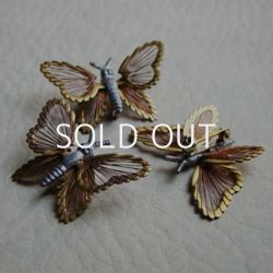 画像1: "MONET" butterfly pin finding