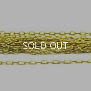画像1: brass chain 2.5×1.25mm