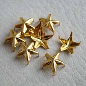 画像1: 8pcs GP Star studs "S"