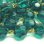 画像2: Emerald acrylic beads link chain (2)