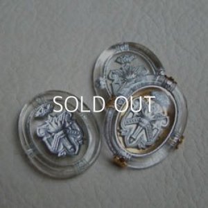 画像1: 33×26 shield intaglio cabochon