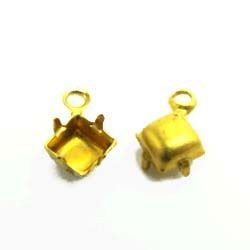 画像1: 2pcs 4mm SQ CB setting 1R