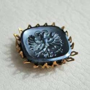 画像3: 20mm SQ hematite phoenix cameo