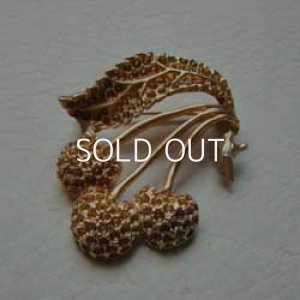 画像1: GP cherry brooch base