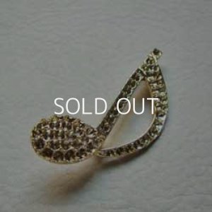 画像2: GP musical note brooch base