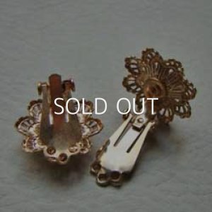 画像2: GP filigree flower earring base