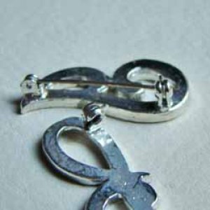 画像2: SP initial letter brooch base