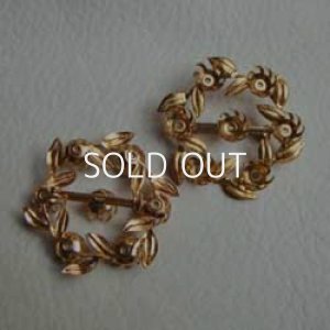画像1: GP wreath brooch base