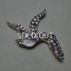 画像2: SP large bird brooch base