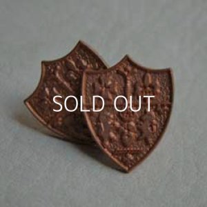 画像2: brass crest pin finding
