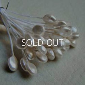 画像2: 2pcs pearly double stamens