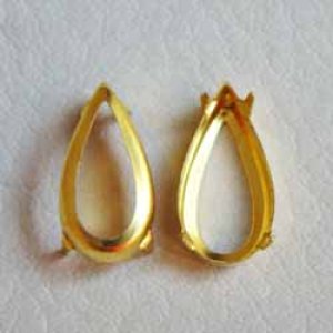 画像3: 20×10  pear "Crystal"  (セッティング付き)