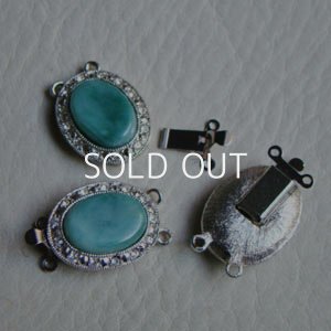 画像1: SP / Jade lucite cab clasp