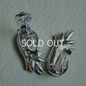 画像2: SP Art Nouveau floral earring base