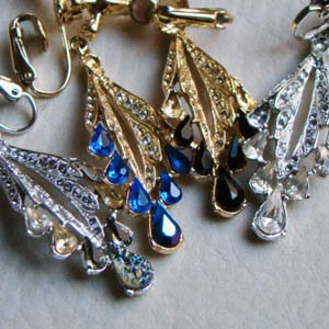 画像3: 2pcs 8×4.8 tear  "Jet AB"