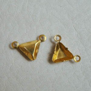 画像1: 2pcs 6mm triangle CB setting 2R