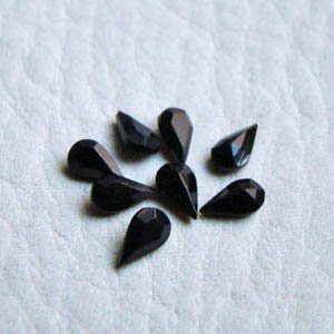 画像2: 2pcs 6×3.6 tear rhinestone