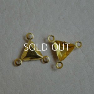 画像1: 2pcs 6mm triangle CB setting 3R