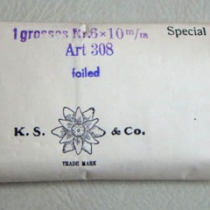 画像3: 2pcs 10×6 tear rhinestone