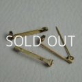 2pcs brass brooch bar