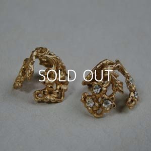 画像1: brass Floral cap