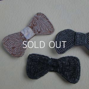 画像3: vintage bead Bow applique