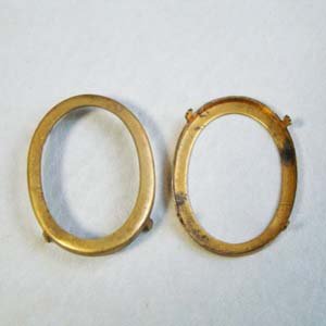 画像1: 35×24 oval fancy prong setting