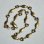画像1: 43cm brass oval & ring chain  (1)