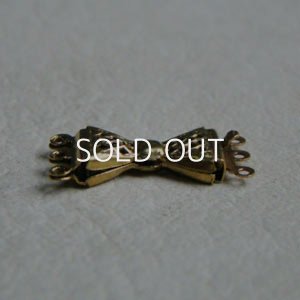 画像2: GP Bow filigree 3-st clasp