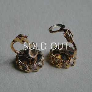 画像2: GP 11mm crown setting earring
