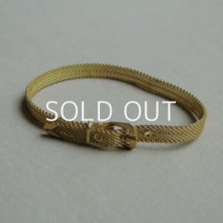 画像3: brass mesh chain bracelet finding