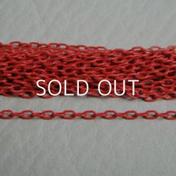 画像1: Red enamel chain 