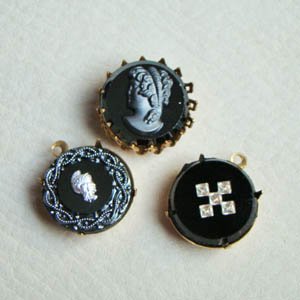画像2: 18mm hematite Warrior cameo