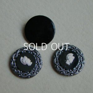 画像1: 18mm hematite Warrior cameo