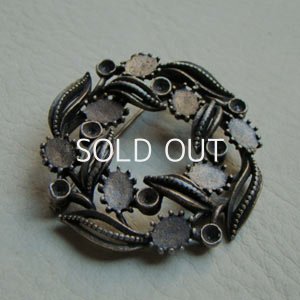 画像2: 46mm OX Brass brooch base
