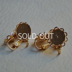 画像1: GP 12×10 OV earring finding