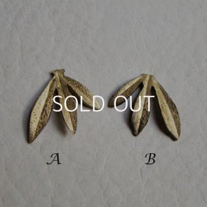 画像2: brass triple leaves stamping "S"