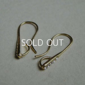 画像2: GP rhinestone dangle pierce finding