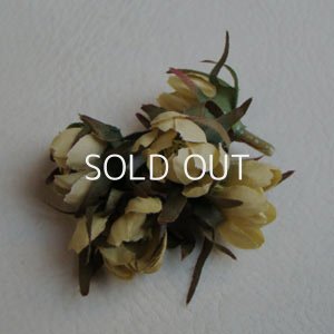 画像2: silk flower Baby Daisy "Avocado"