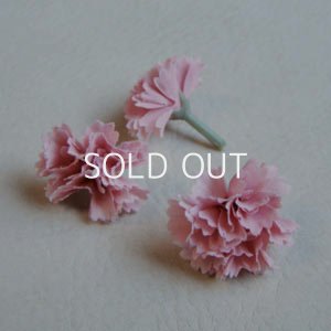 画像1: silk flower Baby Carnation "Dusty Pink"