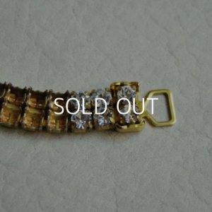 画像2: brass 3mm 2-Row chain end SQ