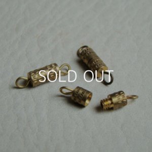 画像1: brass 4×15 screw clasp