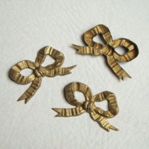画像1: Ruffled Bow stamping