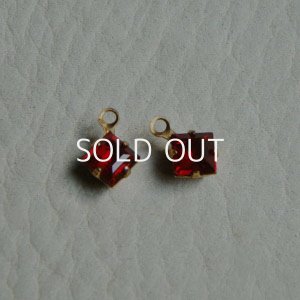 画像2: 4pcs VSW 5mm square "Ruby"