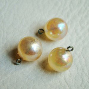 画像1: 12mm yellow coated drop wire