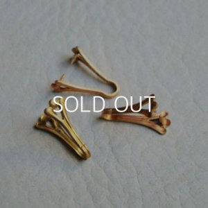 画像1: brass open cut work bail