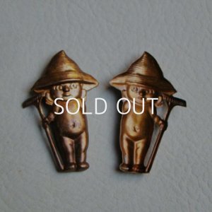 画像1: brass "KEWPIE" stamping