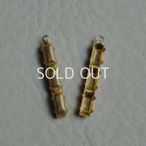 画像1: 7×3 Baguette setting charm