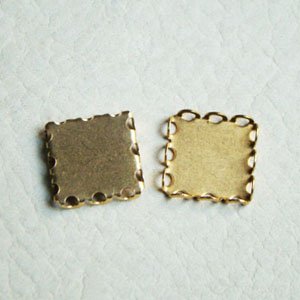 画像1: 13mm SQ FB lace setting